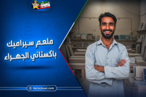 رقم اشطر معلم سيراميك باكستاني الجهراء